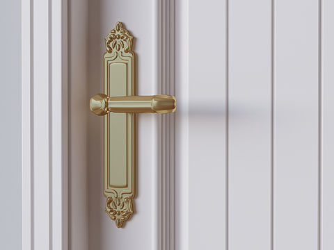 French door handle door handle