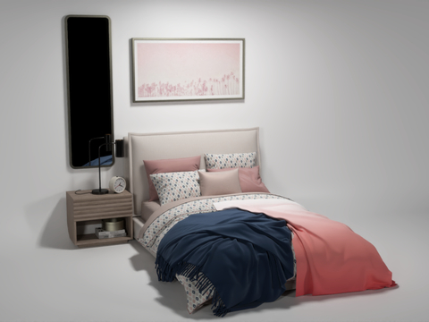 Single Bed kids Bed Girls Bed Pink Bed