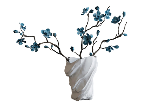 Ceramic Dried Branch Vase Flower Art