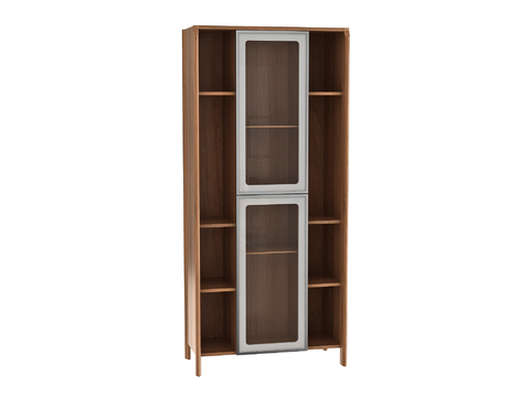 Modern Bookcase Decorative Cabinet