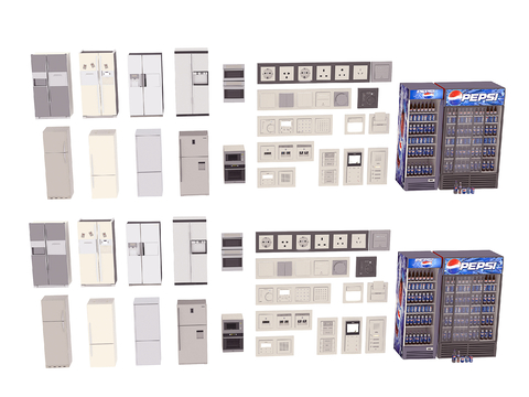 Refrigerator panel socket commercial freezer household appliances