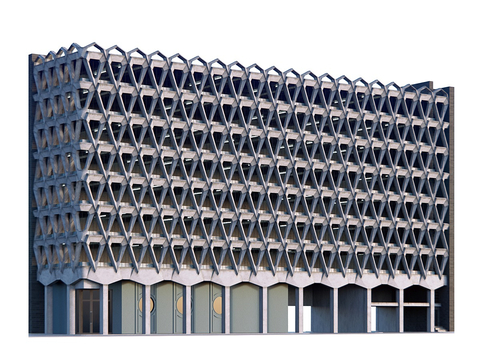 Multi-storey car park facade