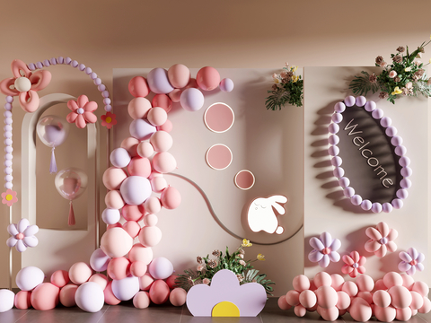 Balloon Art Display Photo Wall Pin