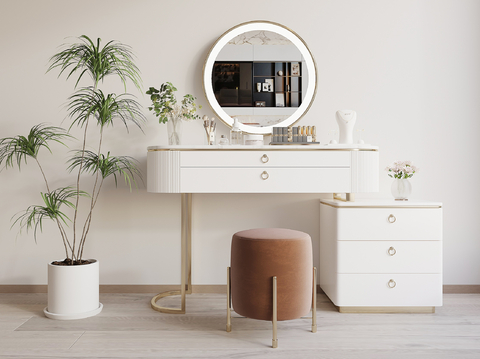 Modern Dresser Makeup Table