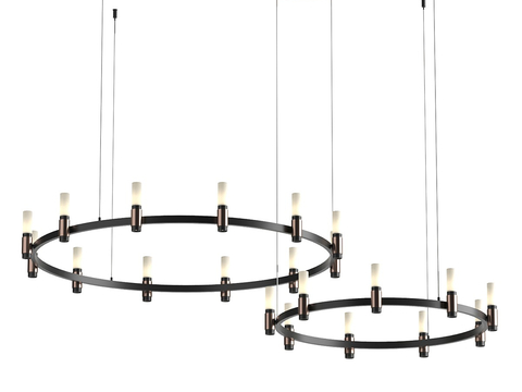 Modern ring chandelier