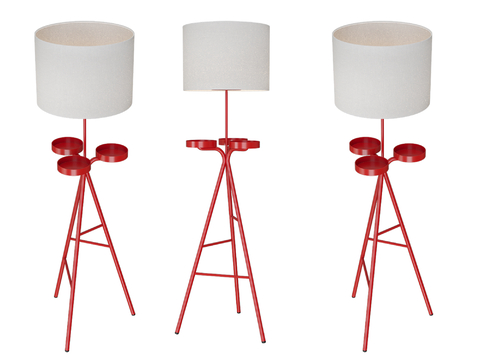 Tripod floor lamp