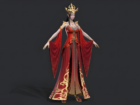 Queen Game Character Anime Character Beauty