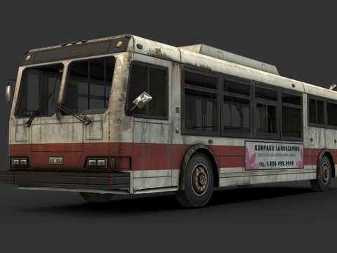 Abandoned bus