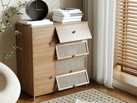 Modern shoe cabinet