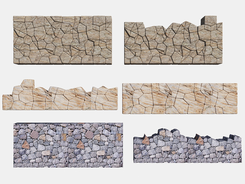 Modern retaining wall landscape stone retaining wall