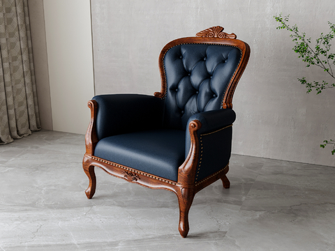 American Style Single Sofa Armchair