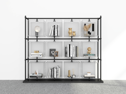 Modern Bookshelf Acrylic Bookcase