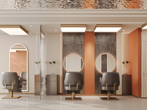 Modern Barber Shop Hairdressing Shop