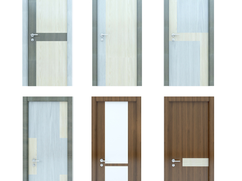 Modern Simple Door Single Door Glass Door