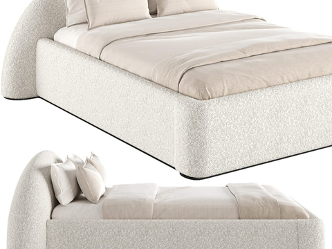 Quin Cream Double Bed