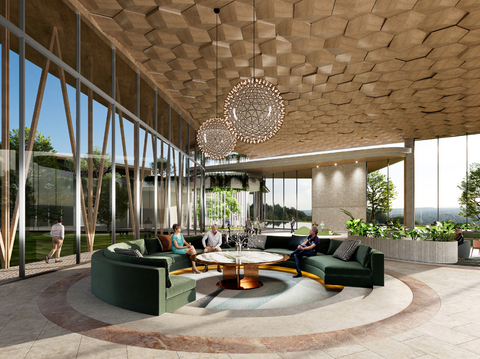 Modern Hotel Lobby