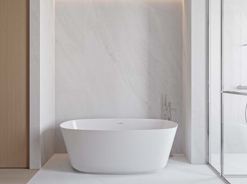 Modern independent bathtub