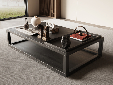 Neo-Chinese Style Coffee Table Song Style Coffee Table