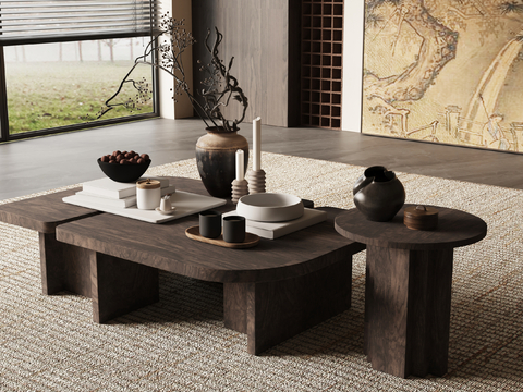 Neo-Chinese Style Coffee Table Song Style Coffee Table