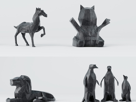 Animal Sculpture Art Ornaments