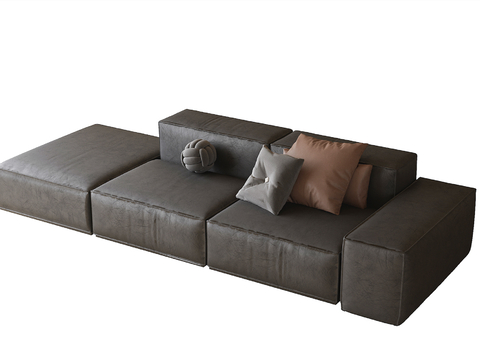 Modern Office Sofa Leather Sofa