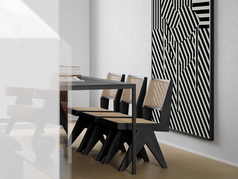 Quiet Wind Dining Table and Chair