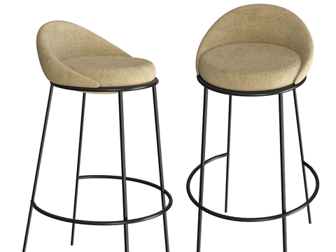 Molteni Italian Bar Chair Bar Stool