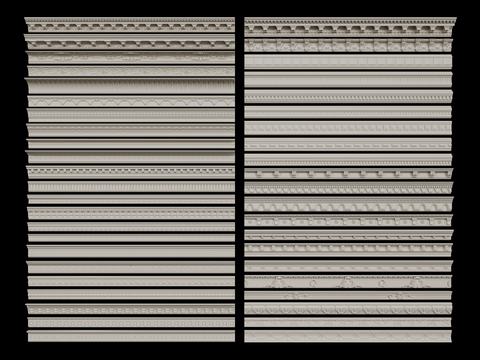 French Line Gypsum Line Corner Line