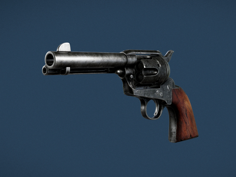 revolver SAA weapon pistol