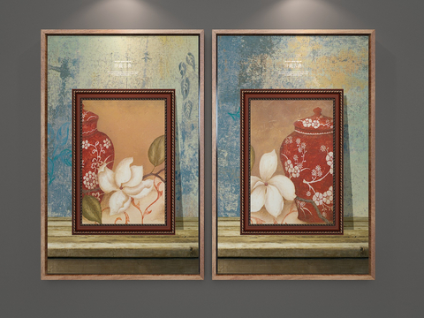 American Decorative Painting Zen Hanging Painting