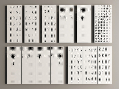 Perforated plate Perforated plate Hollow plate