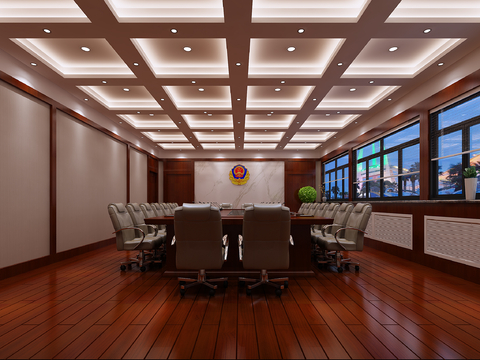 Modern Party Building Conference Room