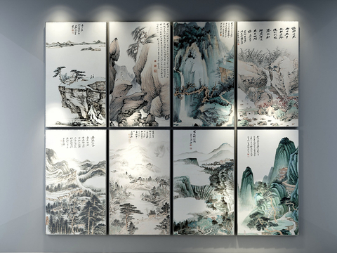 New Chinese Ink Painting Decorative Painting