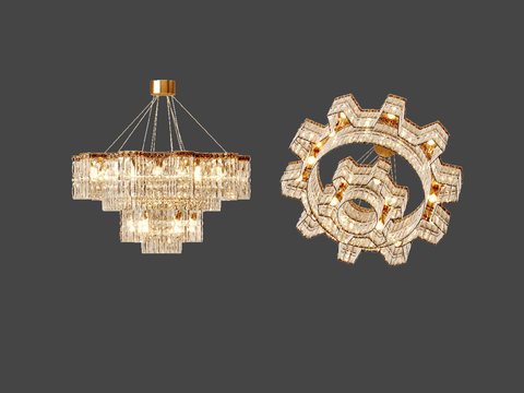 Italian Affordable Luxury Style Chandelier