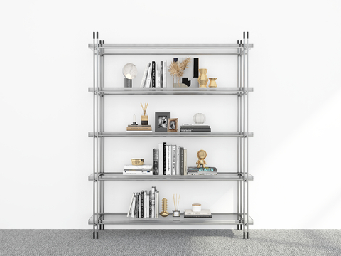 Modern Bookshelf Storage Rack