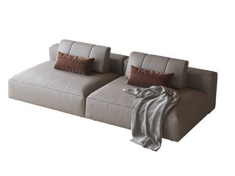 Modern double sofa