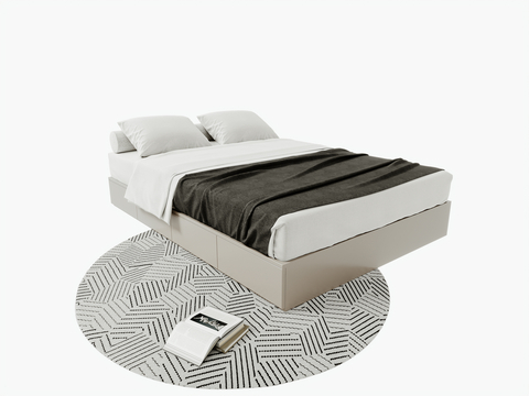 Modern Tatami Bed Double Bed