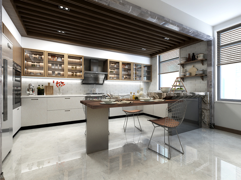 Modern Kitchen Dining Room Entrance