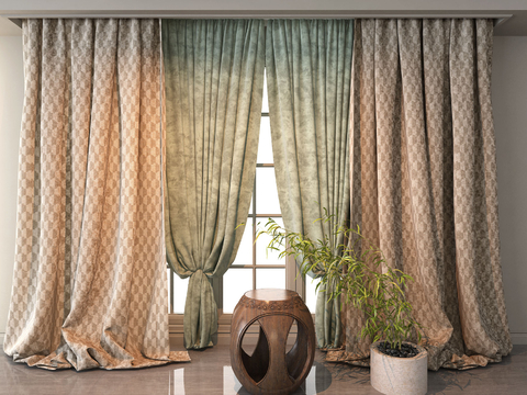 Curtain Window Screen