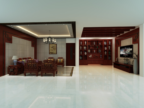 Traditional Chinese Reception Room