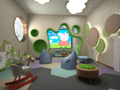 Children's Theme Showroom Entertainment Room