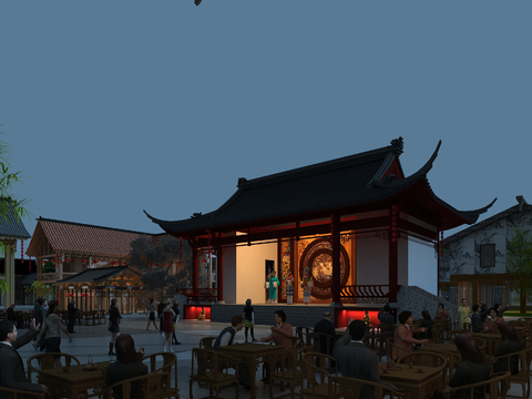 Chinese ancient stage