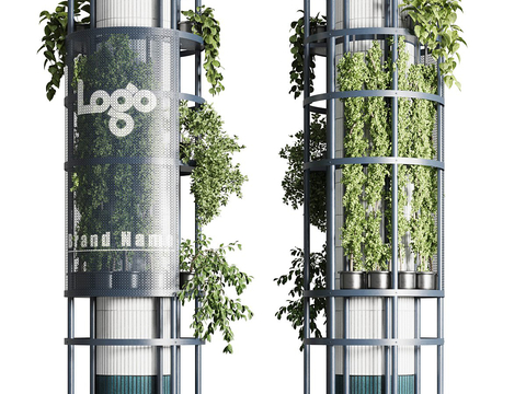 Plant Wall Package Column