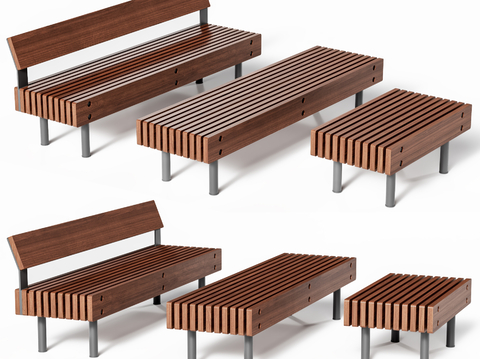 m & mcite Outdoor Bench Landscape Seat Public Chair