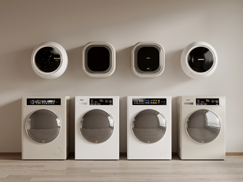 Modern washing machine wall-mounted washing machine small washing machine appliances