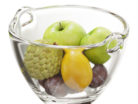 Fruit salad bowl fruit plate