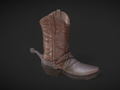 Cowboy Boots Shoes Leather Boots Boots