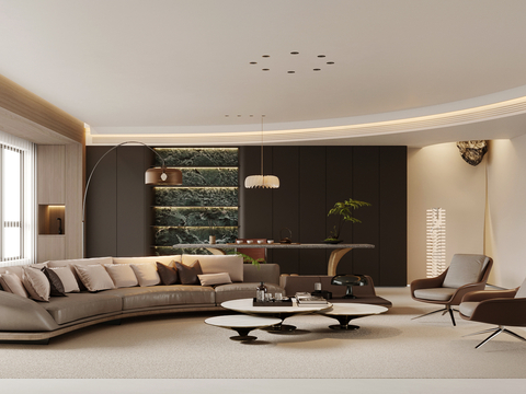 Italian Affordable Luxury Style Living Room