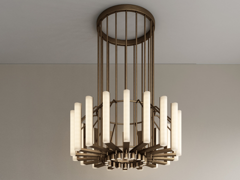 Affordable Luxury Style Multi-head Chandelier Metal Chandelier