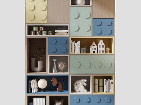 Toy Cabinet Bookcase